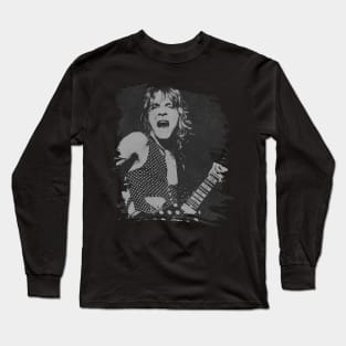 Randy rhoads // Retro Poster Long Sleeve T-Shirt